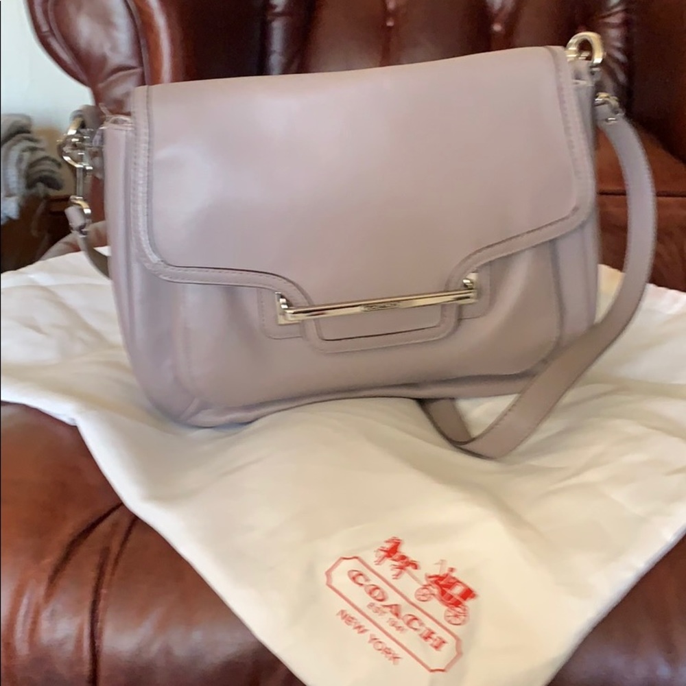 Coach handbag. Perfect spring color!